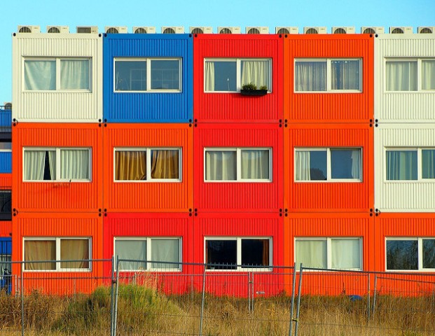 shipping container apartments amsterdam