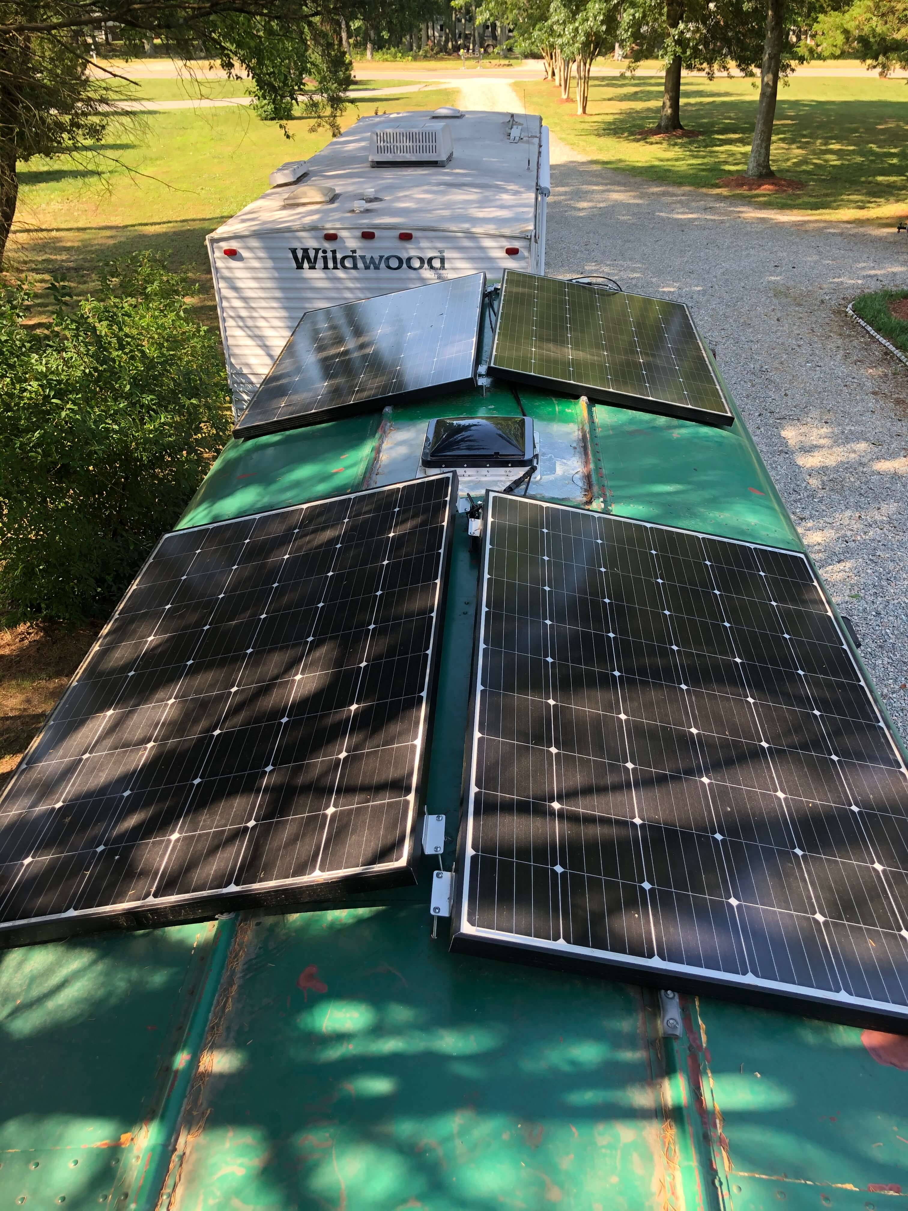 Solar Panels on the Roof